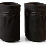 Wristband Black Polyester Running Wrap by LIQWEI-0