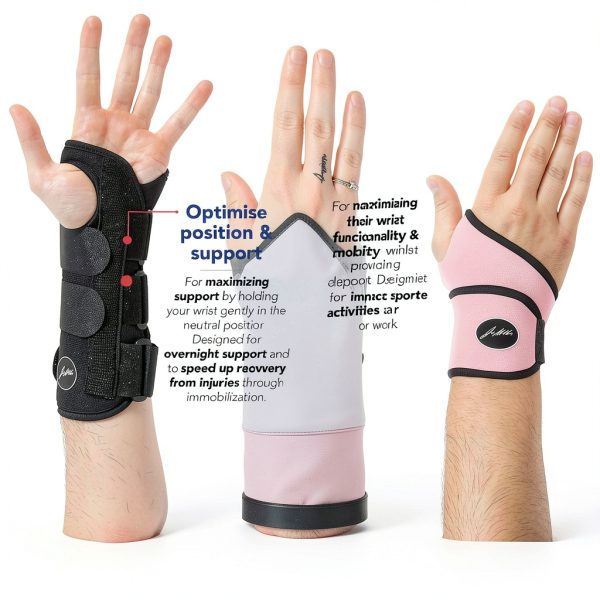 Copper Wrist Brace HealthFit Neoprene Support-6