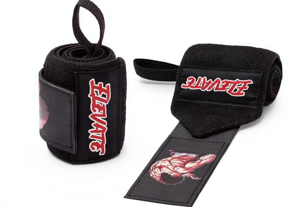 Baki Anime Leather Wrist Wraps for Weightlifters-1