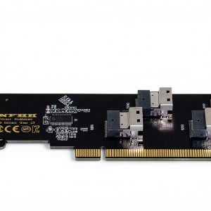 PCIe RAID Controller NFHK SFF-8654 4X for Windows-0