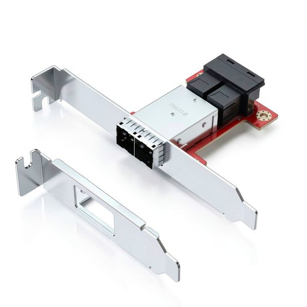 SFF-8643 to SFF-8644 Adapter 10Gtek Dual Port-0