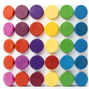 Round Floor Markers 30pcs Multicolor PVC Waterproof Dots by KoMvzyl-0