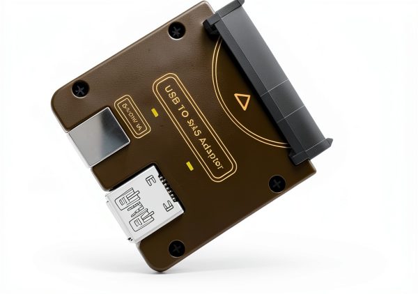 SFF 8482 SAS to USB 3.0 Adapter xiwai 5Gbps Male SATA Cable-4