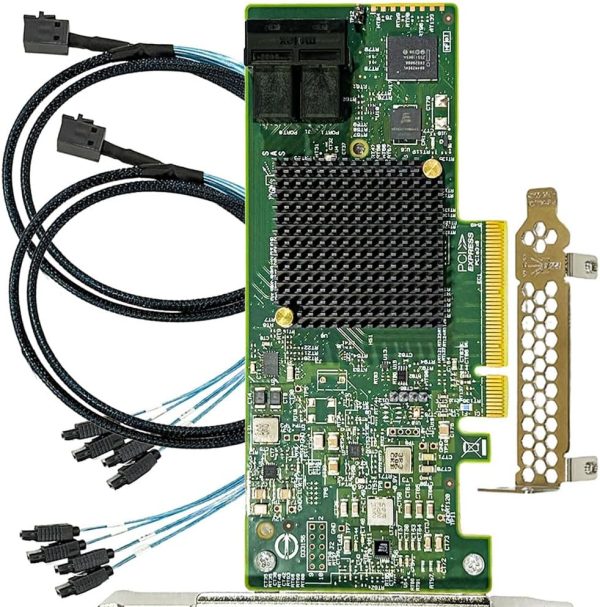 LANPAN LSI SAS9300-8i HBA PCIe 3.0 x8 12Gbps Controller for 8 Drives-0
