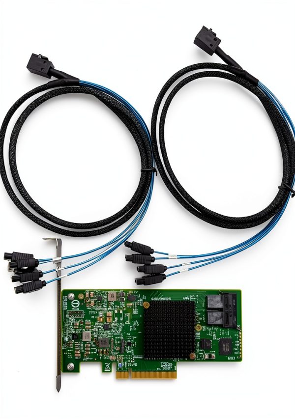 LANPAN LSI SAS9300-8i HBA PCIe 3.0 x8 12Gbps Controller for 8 Drives-4