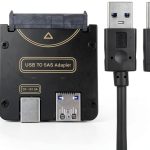 SFF 8482 SAS to USB 3.0 Adapter xiwai 5Gbps Male SATA Cable-0