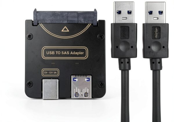SFF 8482 SAS to USB 3.0 Adapter xiwai 5Gbps Male SATA Cable-0