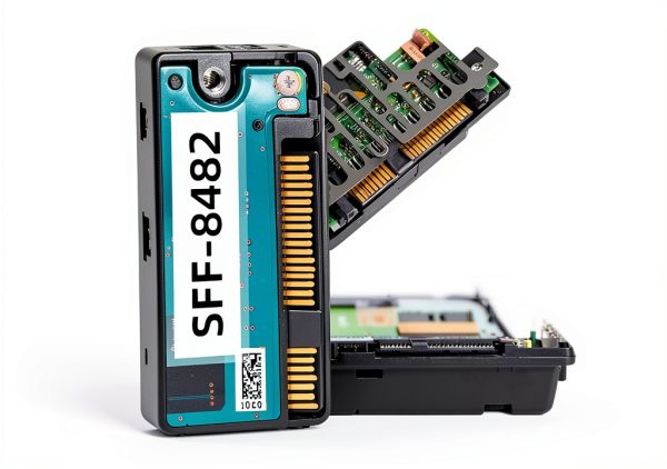 SFF 8482 SAS to USB 3.0 Adapter xiwai 5Gbps Male SATA Cable-3