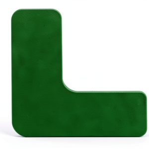 DuraMark Corner Angle Floor Markers by ifloortape- Green 6x6in 25 Pack-0