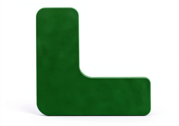 DuraMark Corner Angle Floor Markers by ifloortape- Green 6x6in 25 Pack-0