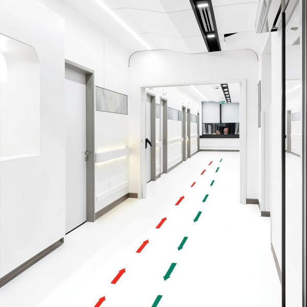 Arrow Floor Decals Stickers wexpw PVC Directional Markers 56 pcs-5