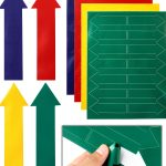 Arrow Floor Decals Stickers wexpw PVC Directional Markers 56 pcs-0