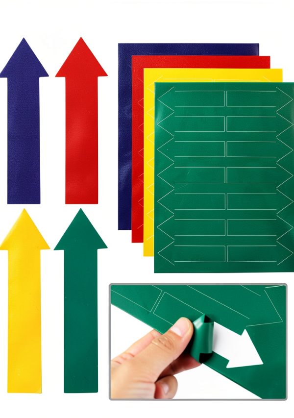 Arrow Floor Decals Stickers wexpw PVC Directional Markers 56 pcs-0