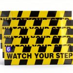 Watch Your Step Floor Decals 6 Pack 20x5 – SHAWdow Games Vinyl-0