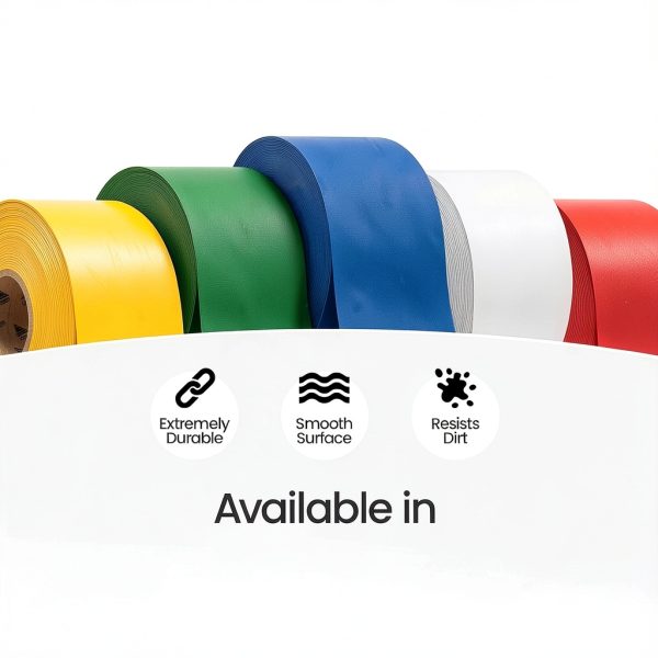 Floor Marking Tape EC700 Yellow 4in x 108ft Tape by ifloortape-1