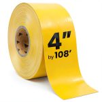 Floor Marking Tape EC700 Yellow 4in x 108ft Tape by ifloortape-0