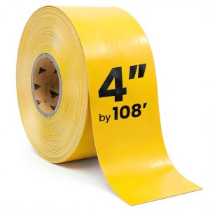 Floor Marking Tape EC700 Yellow 4in x 108ft Tape by ifloortape-0